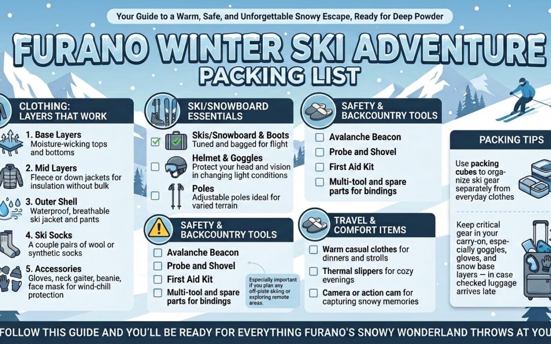 Ultimate Furano Winter Packing List – Don’t Leave Something Behind!