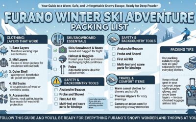 Ultimate Furano Winter Packing List – Don’t Leave Something Behind!